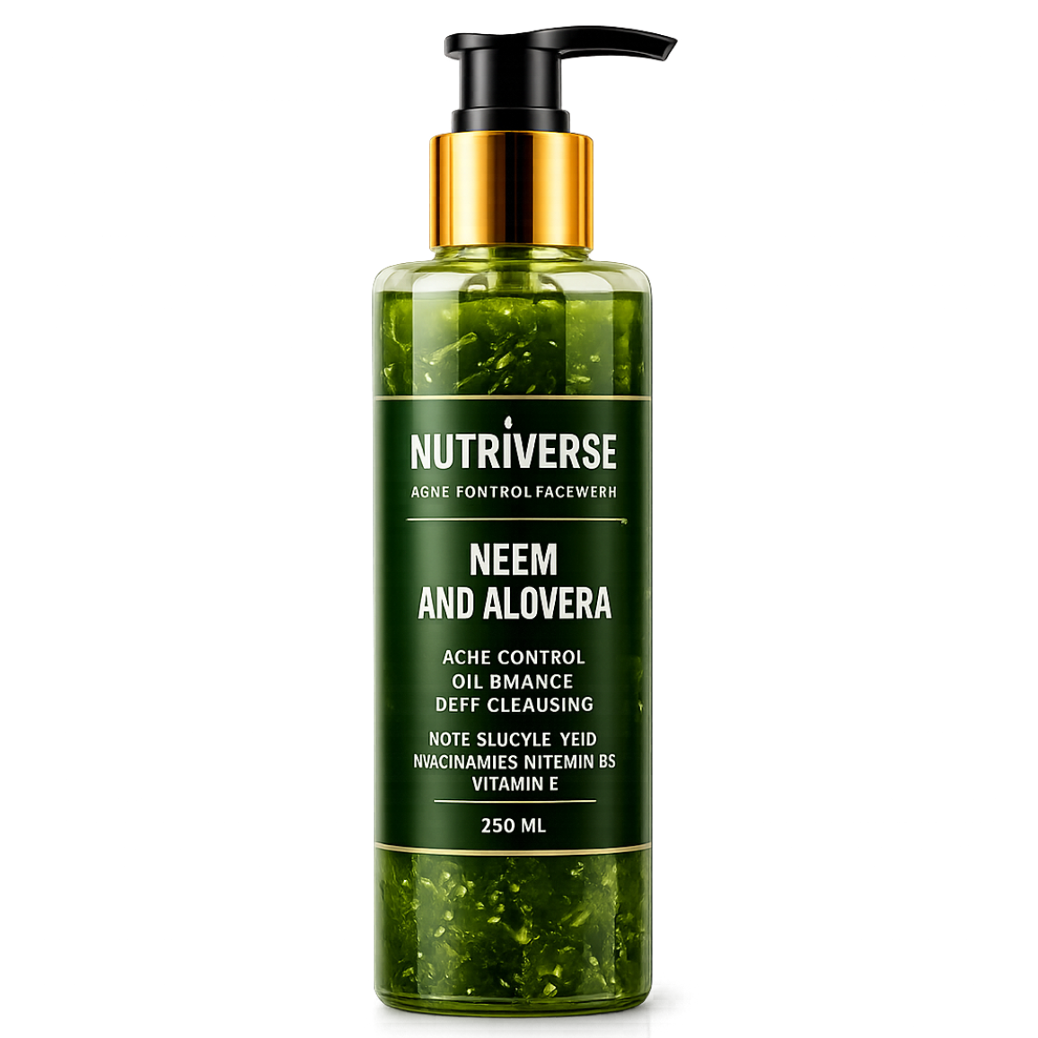 Neem and Aloe Vera Facewash - Nutriverse