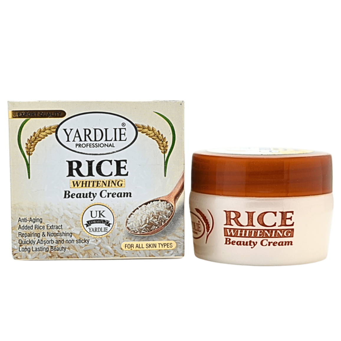 Rice Whitening Beauty Cream - Yardlie Professional