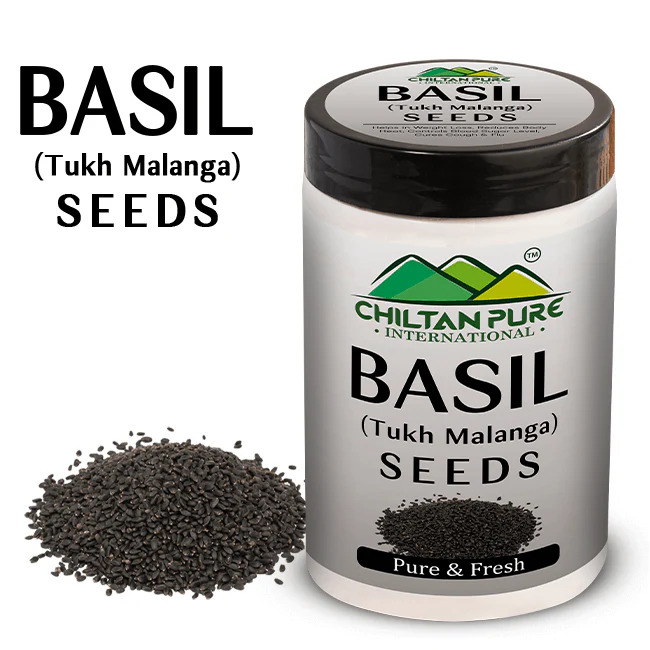 Basil seeds (Tukh Malanga) - ChiltanPure