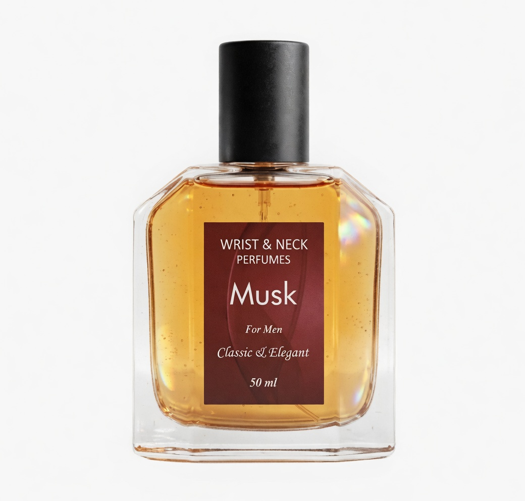 Musk Perfume For Men 50ml - Wrist & Neck Perfume