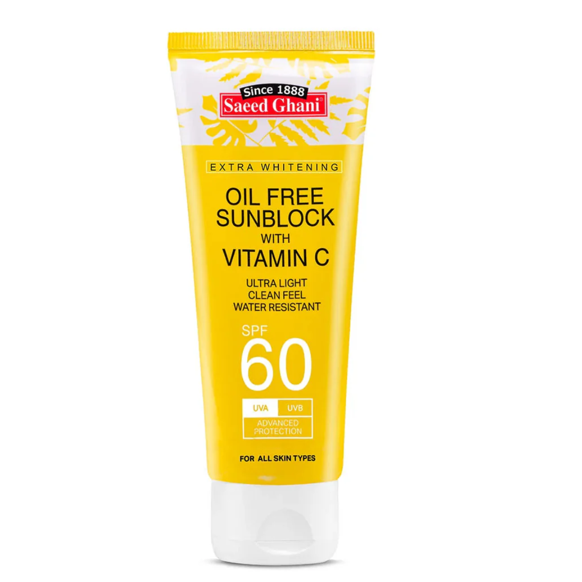 Sunblock SPF 60 with Vitamin C - Saeed Ghani 