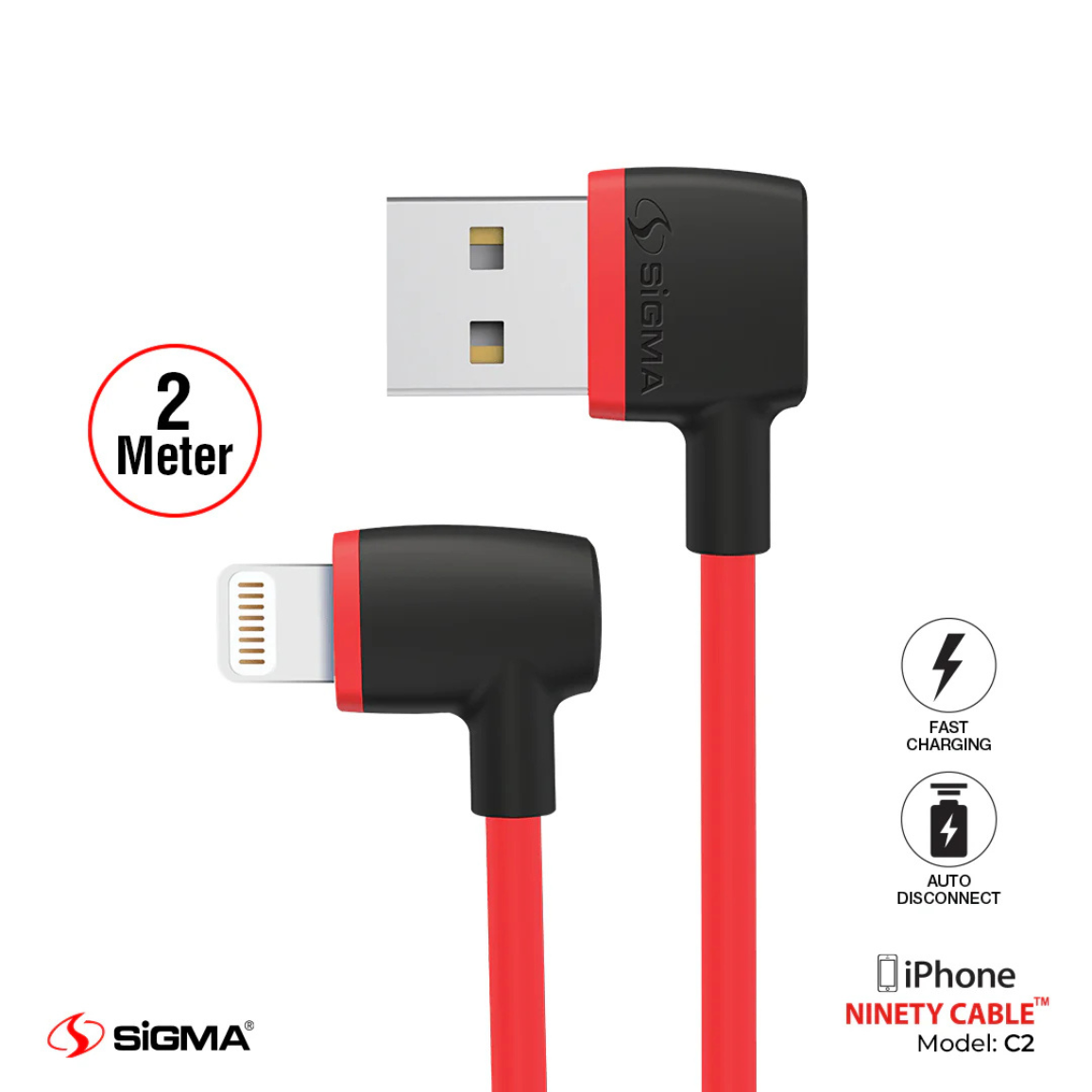 C2 - Ninety Cable Lighting - Sigma Life Style