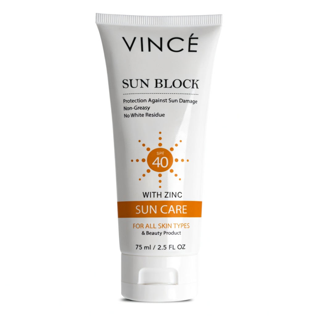 Sunblock SPF 40 - 75ml - Vince Care