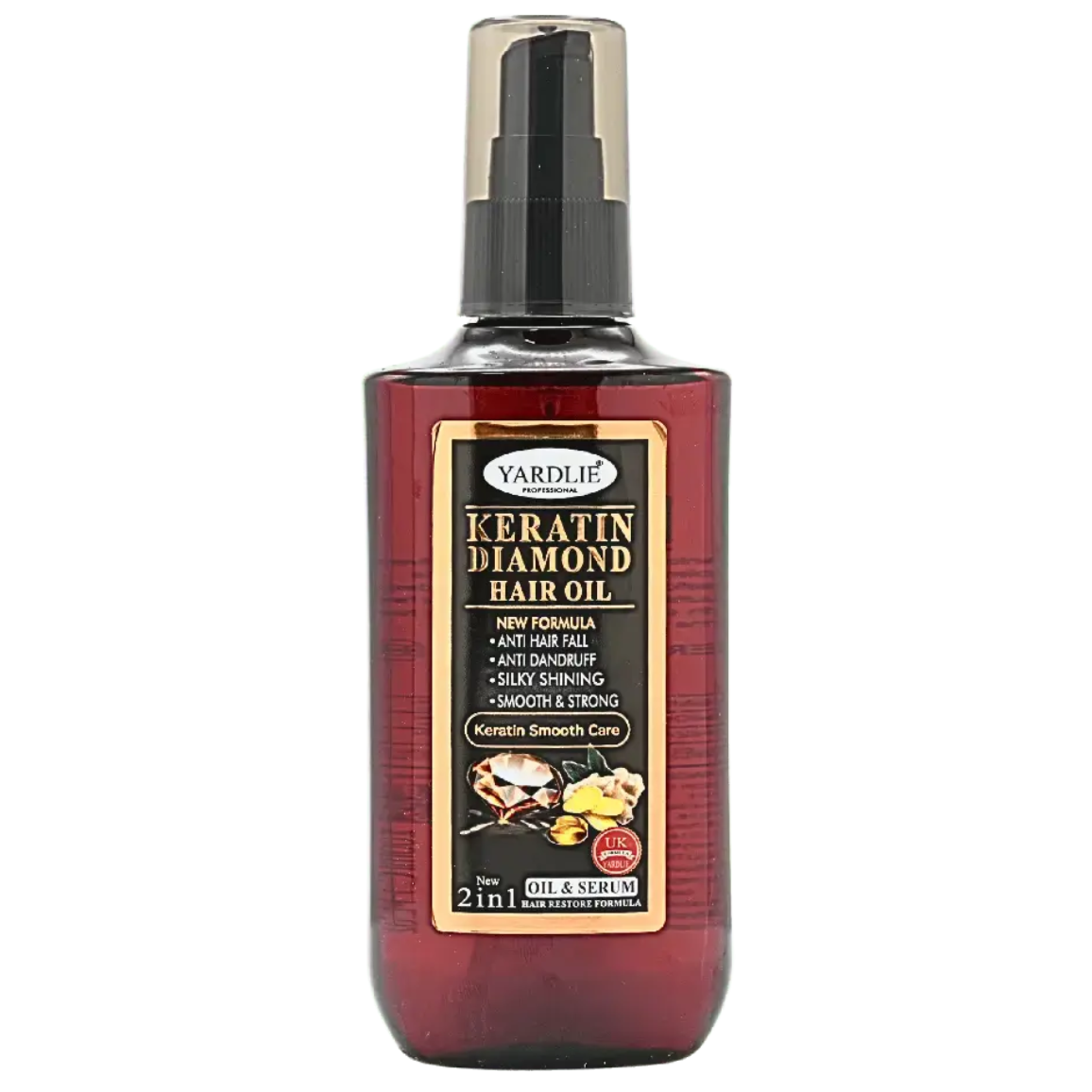 Keratin Diamond Hair Oil - Yardlie Professional