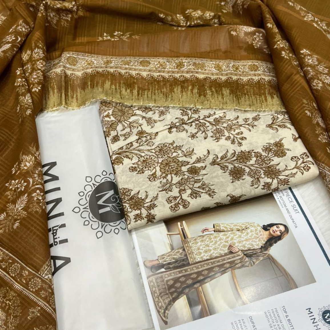 MiNHA Lawn Collection 2026 - Abeera's Brand