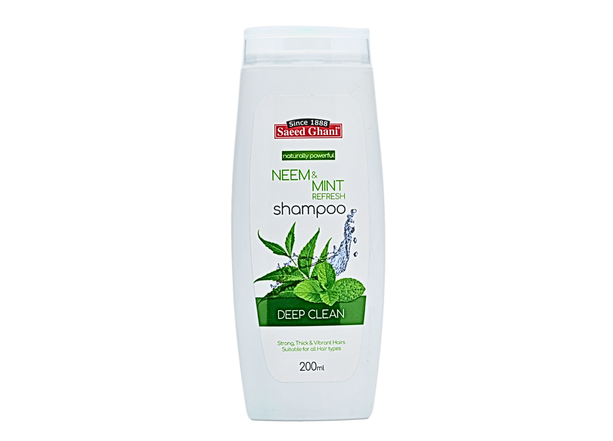 Neem & Mint Shampoo 200ml - Saeed Ghani 