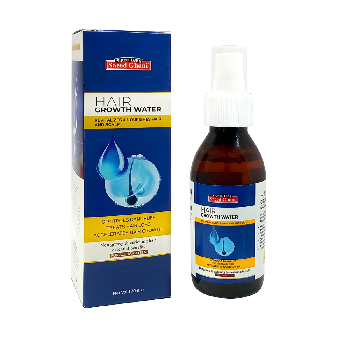 Hair Growth Water - Saeed Ghani