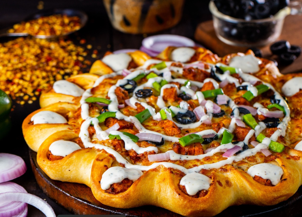 Crown Crust Spicy Tax Max pizza- Nematoon