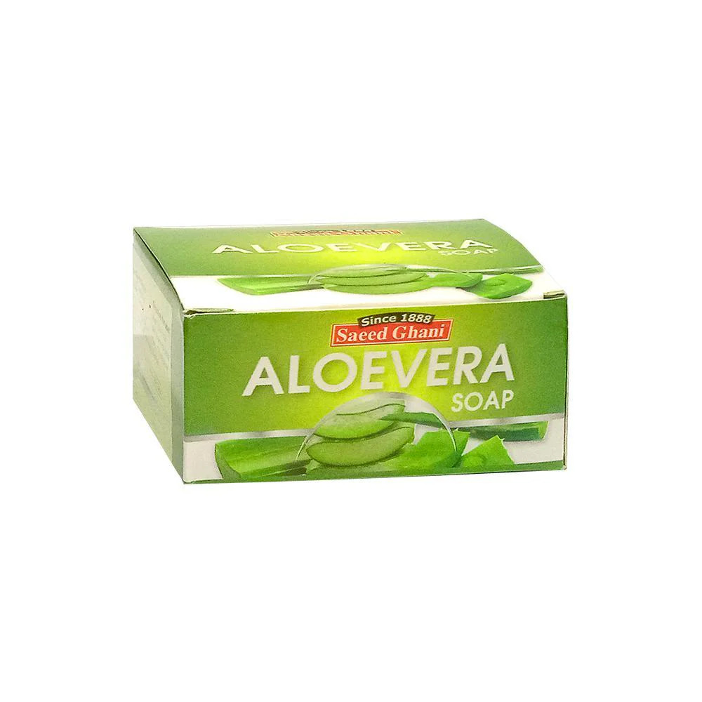Aloevera Soap 75gm - Saeed Ghani