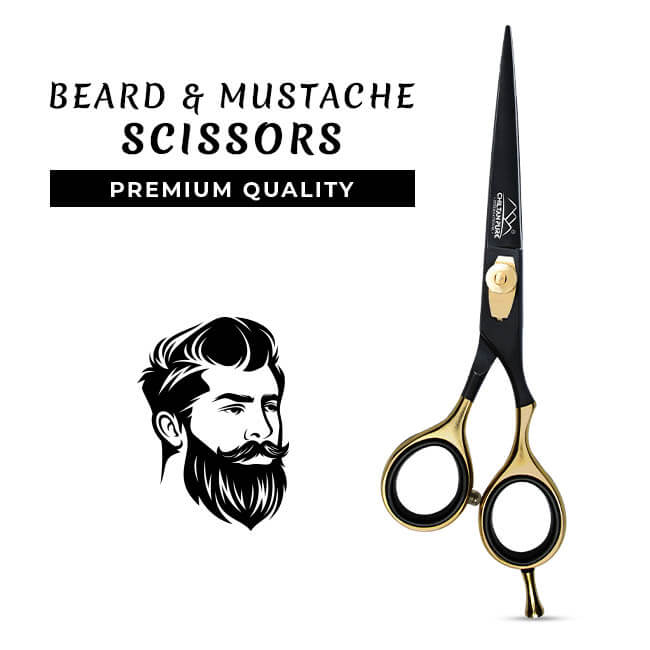 Beard & Moustache Trimming Scissors - Chiltan Pure