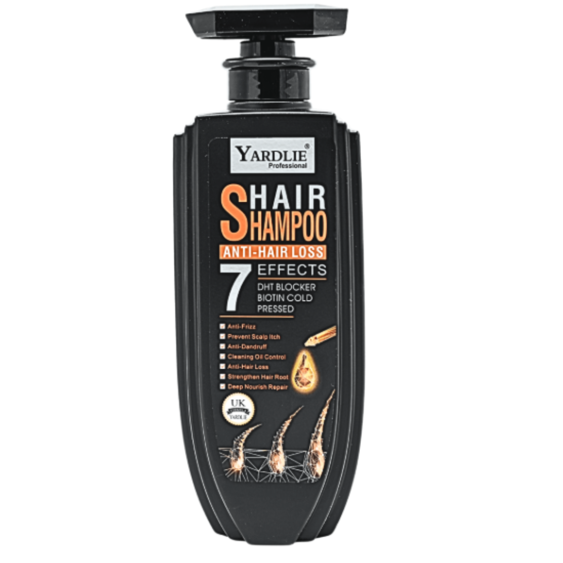 Anti hair Loss Shampoo - Yardlie Professional 
