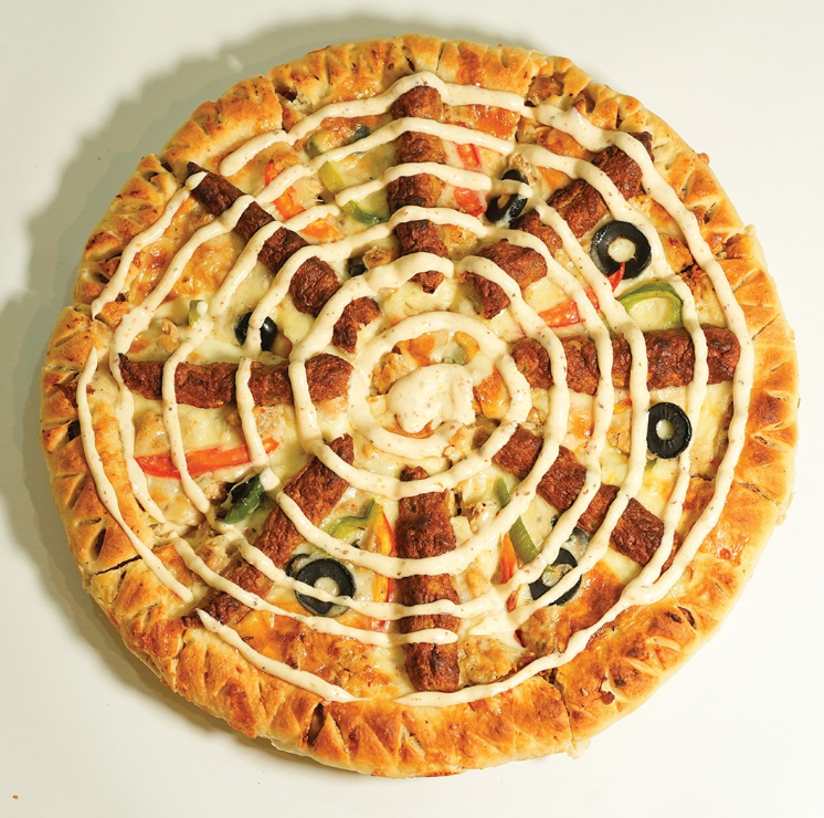 NEMATOON SPECIAL Bihari Kabab pizza 