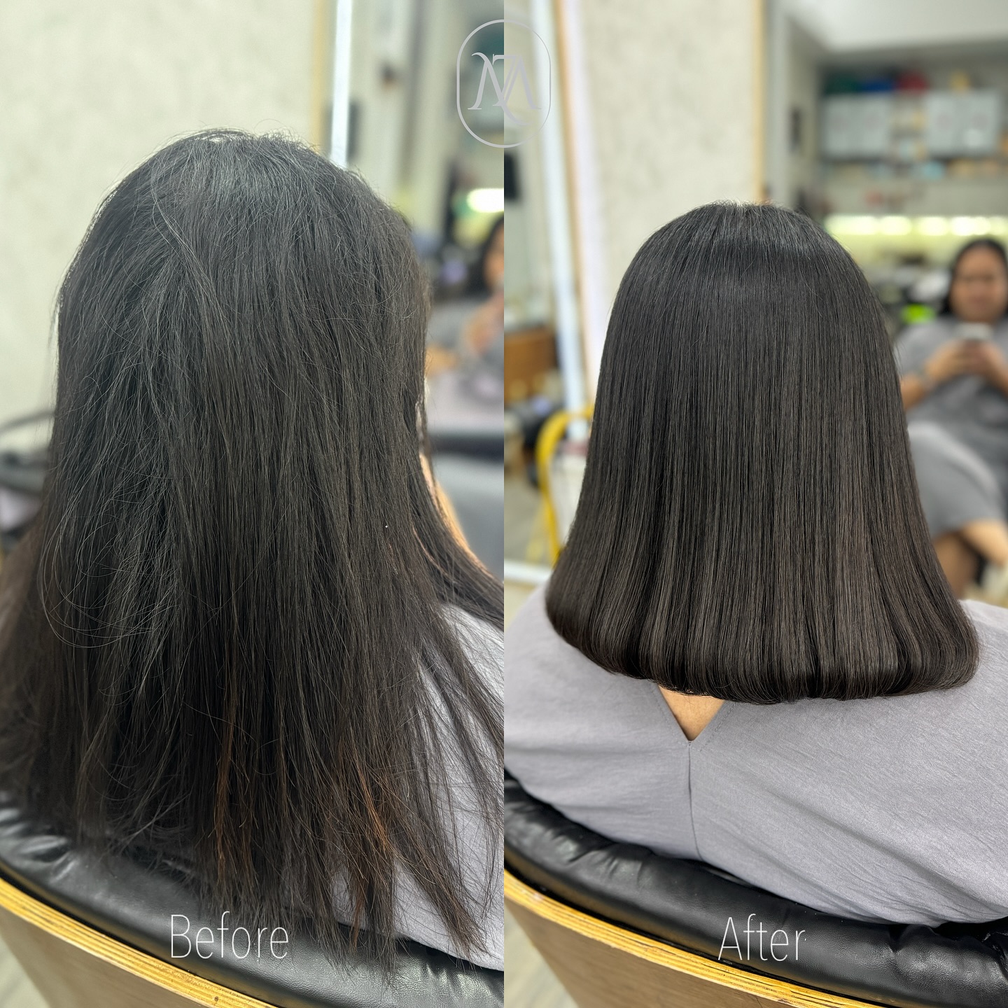 Simple Straightening & Curl styling service - CQ Beauty Salon