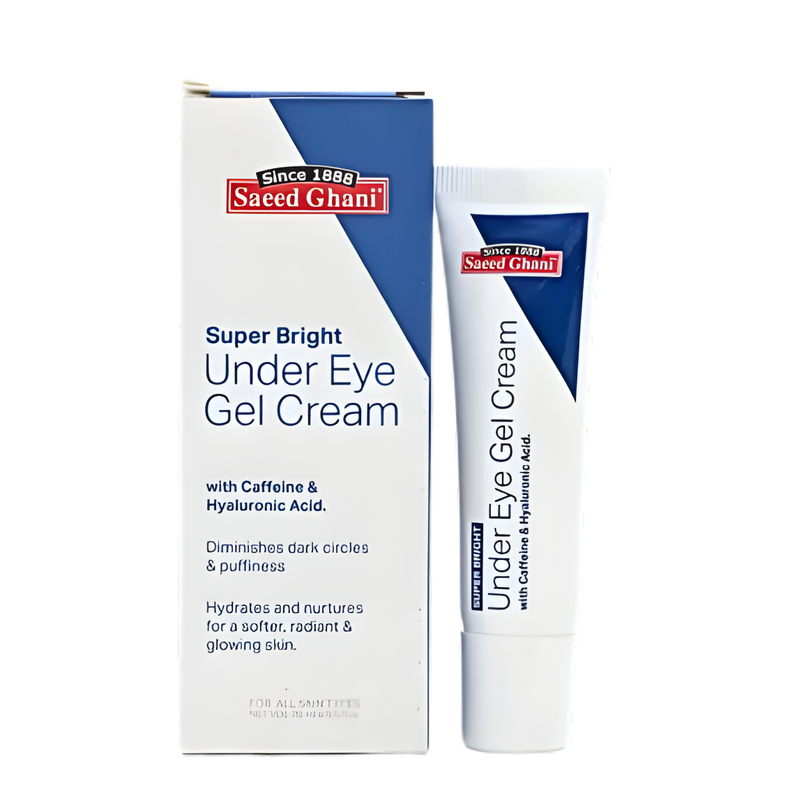 Super Bright Under Eye Gel Cream - Saeed Ghani