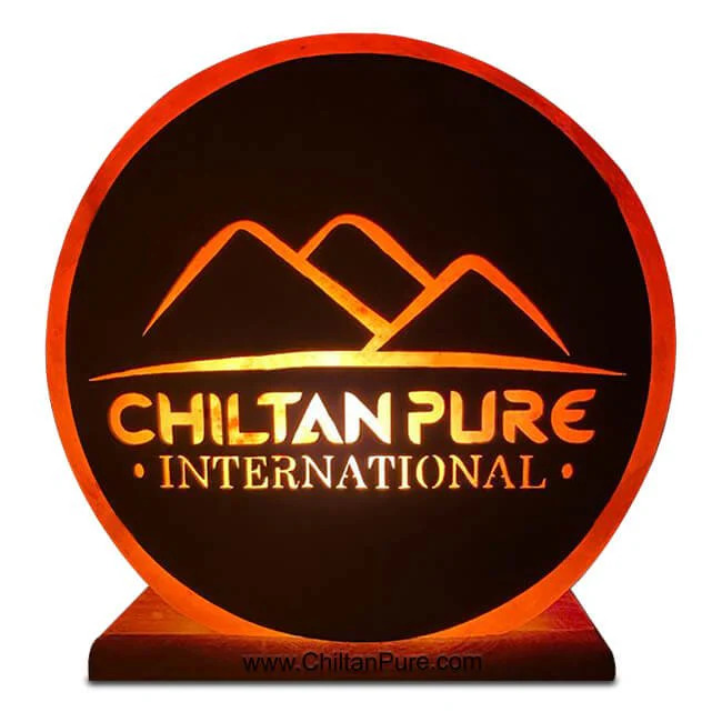  3D Pink Salt Lamp- Chiltan Pure