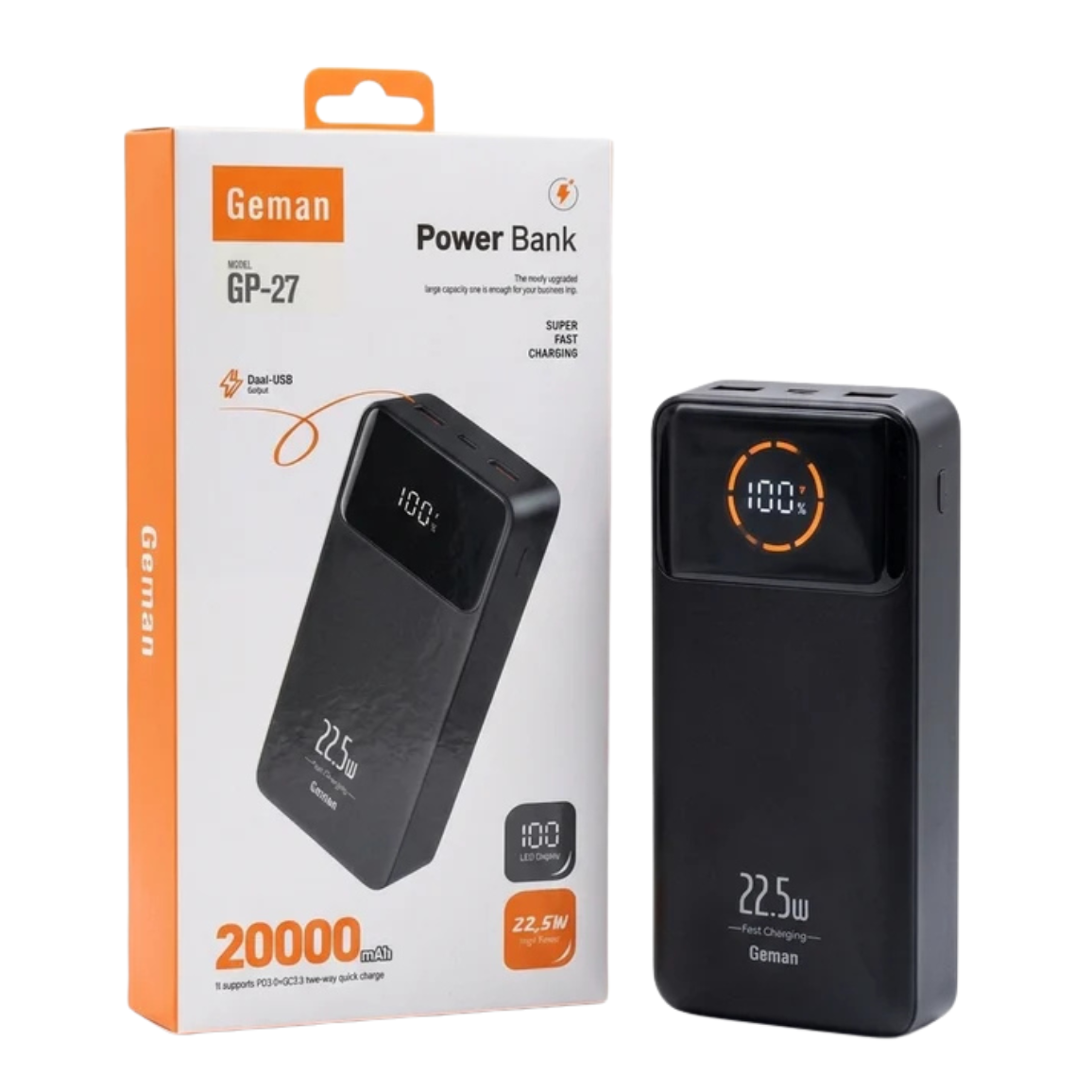 Geman GP-27 Power Bank - Geman Accessories