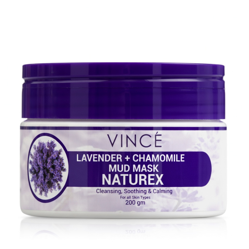 Lavender + Chamomile Mud Mask - Vince Care