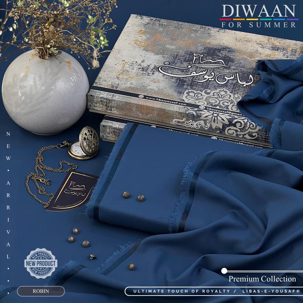 DIWAAN Libas-e-Yousaf Summer Collection - Abeera's Brand
