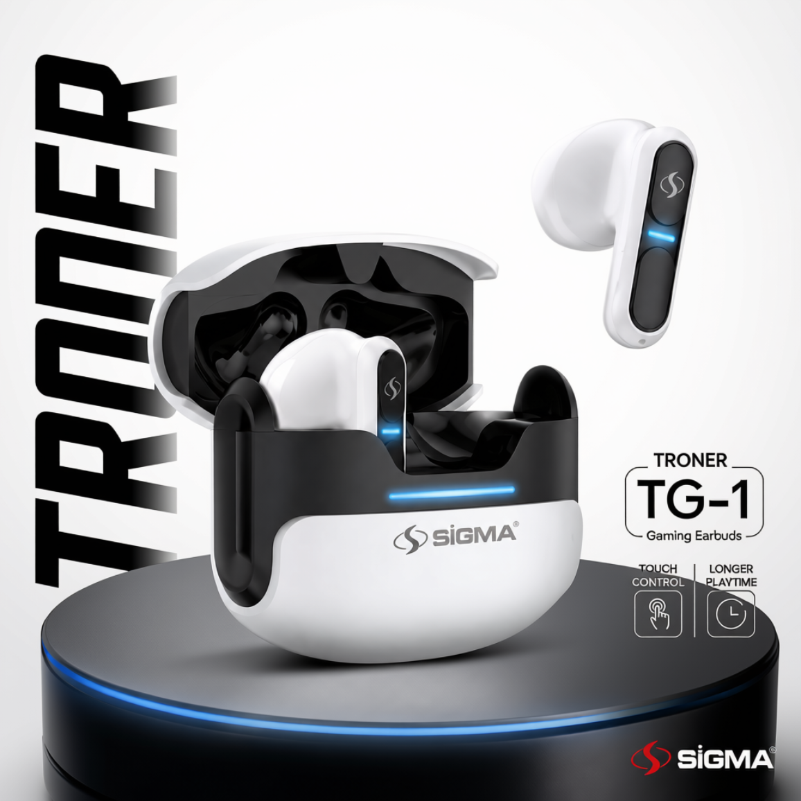 Sigma Wireless Earbuds TG-01 - Sigma Life Style
