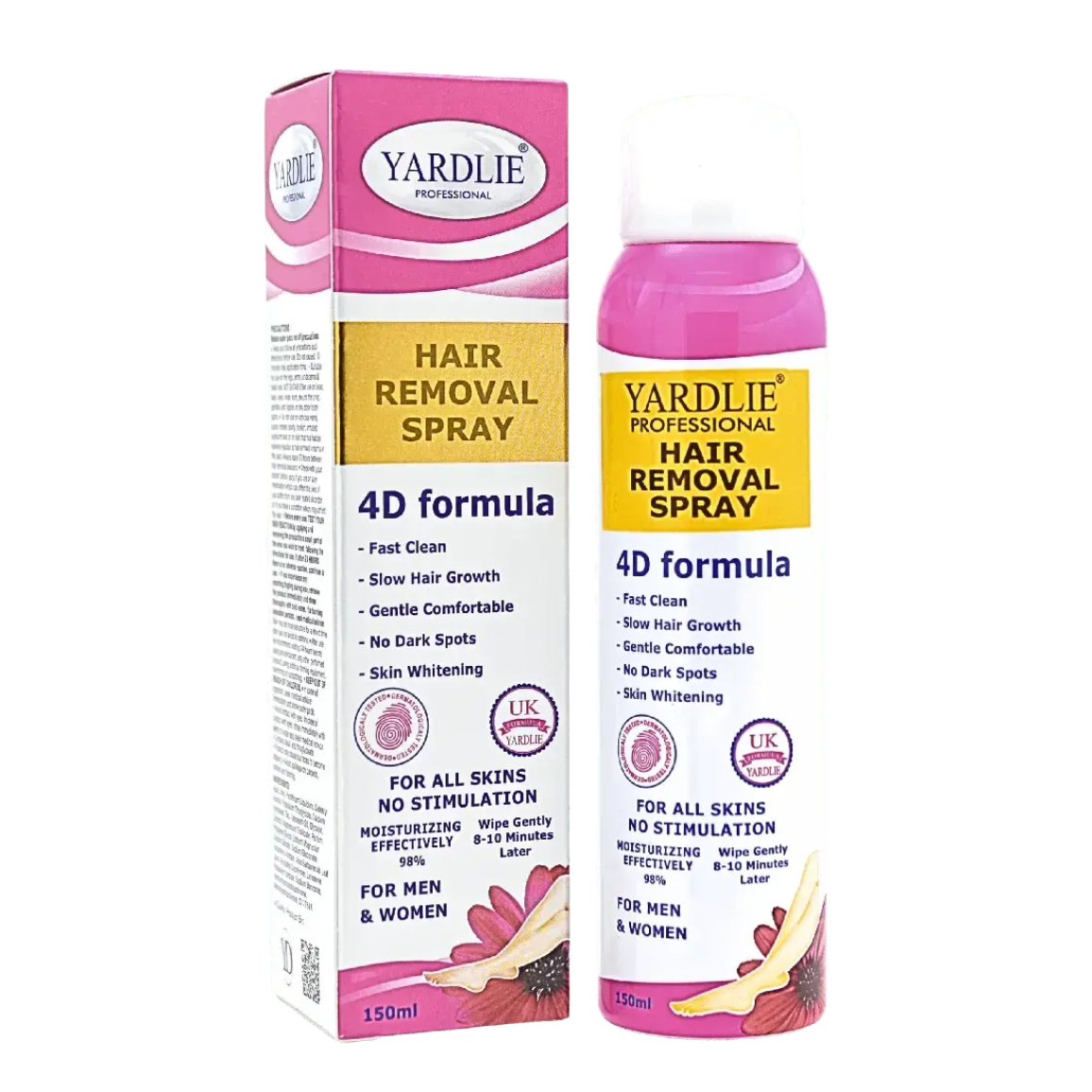 Hair Removal Spray - Yardlie Professional