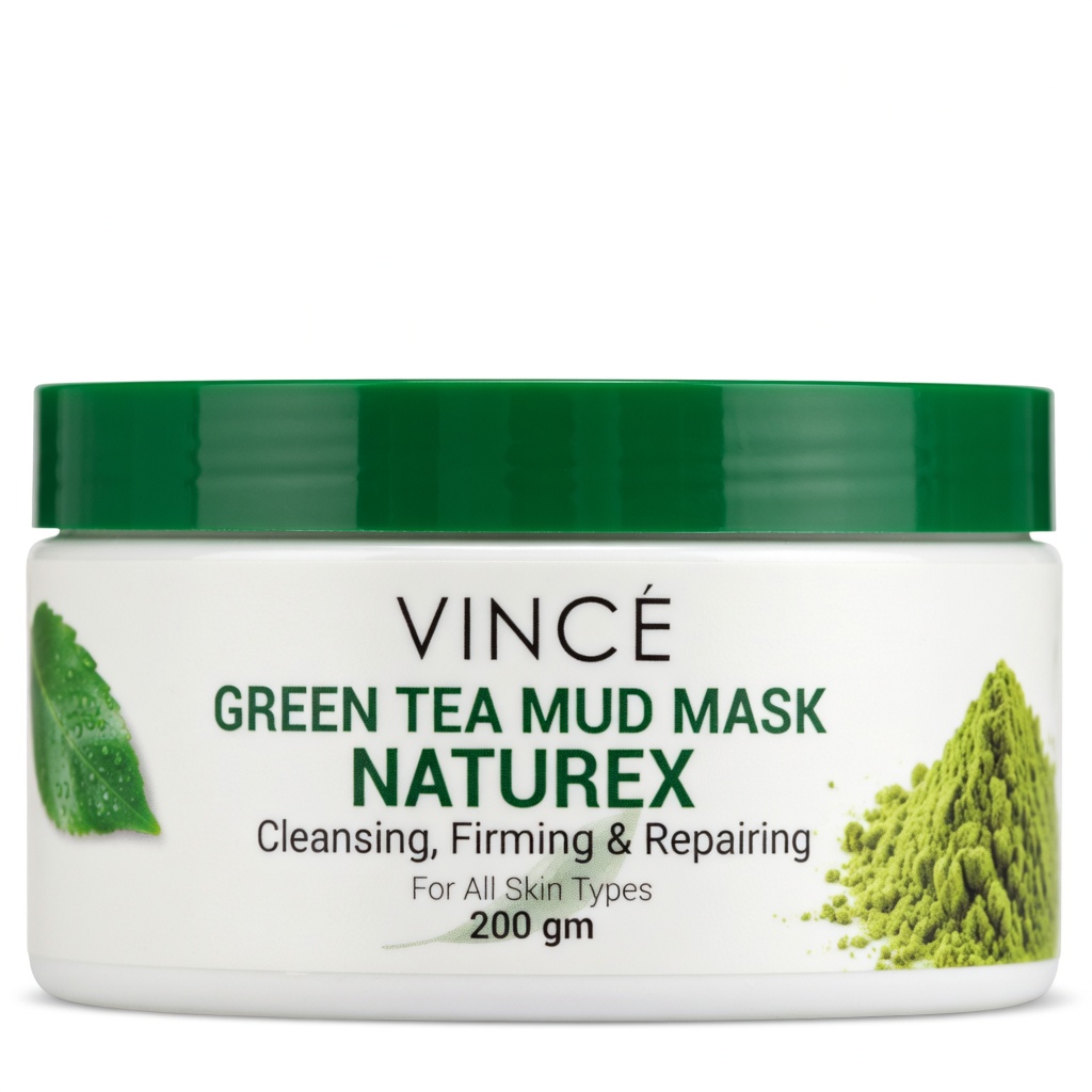 Green Tea Mud Mask - Vince Care