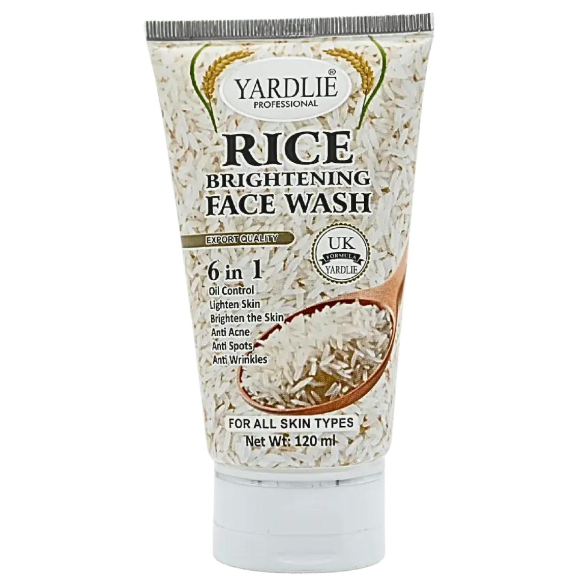 Yardlie Rice Brightening Face Wash - Yardlie Professional