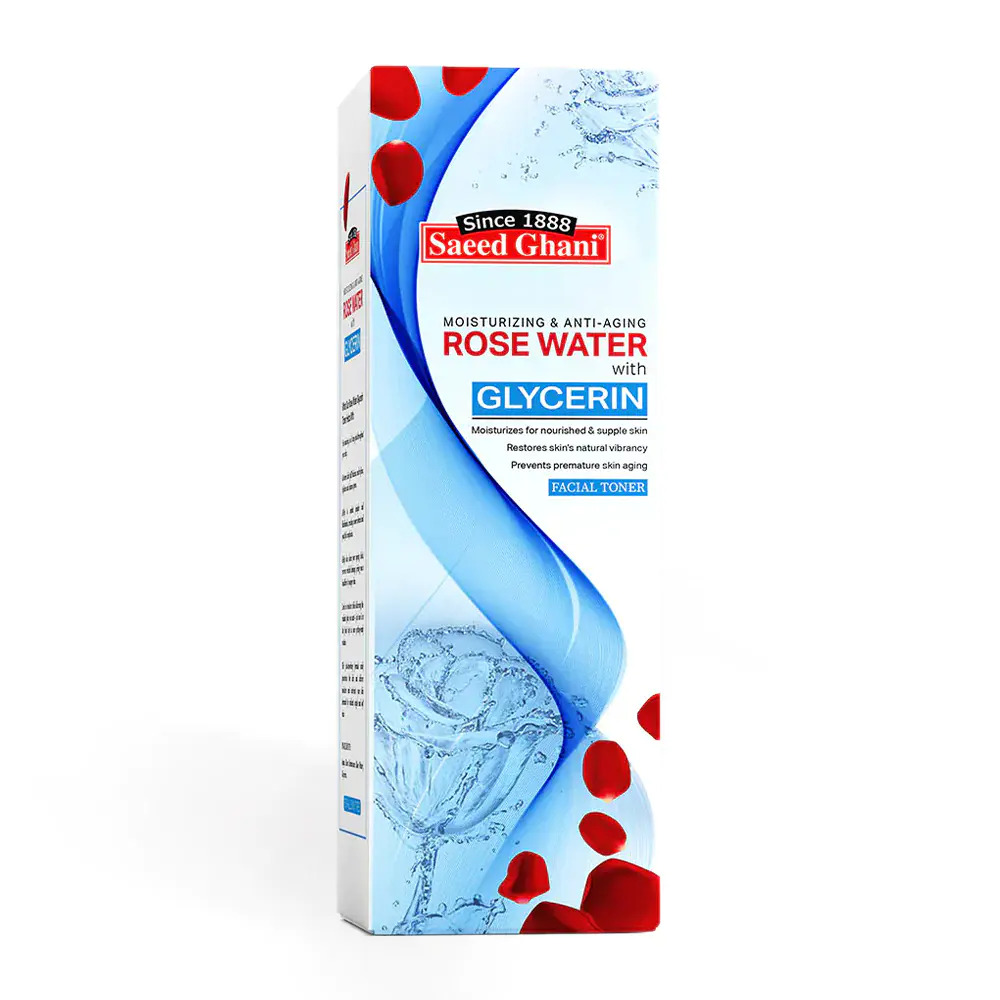 Anti Aging Glycerin Rose Water Facial Toner - Saeed Ghani