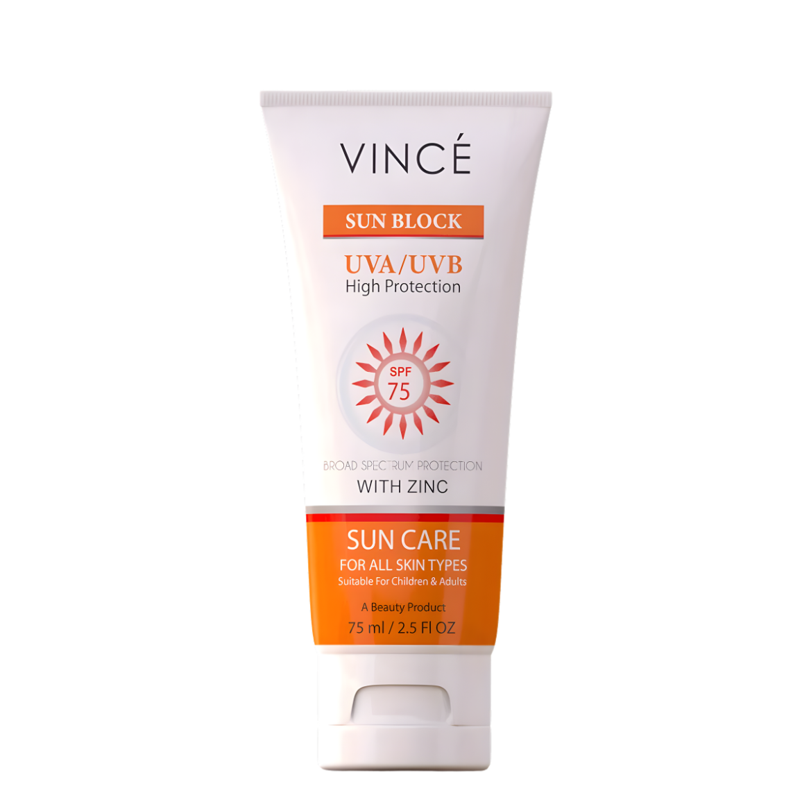 UVA & UVB Protector SPF 75 - Vince Care