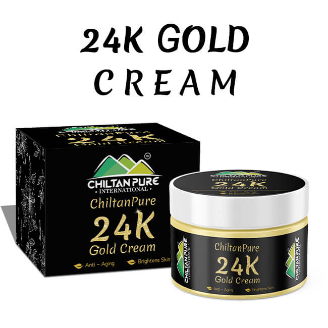 24K Gold Cream - Chiltan Pure