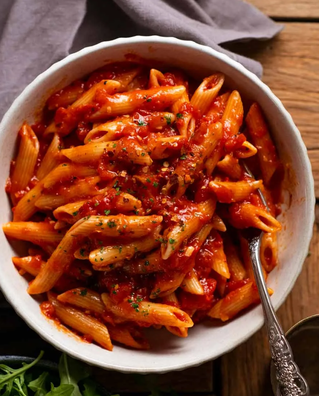 Penne Arrabiata Pasta  - Nematoon