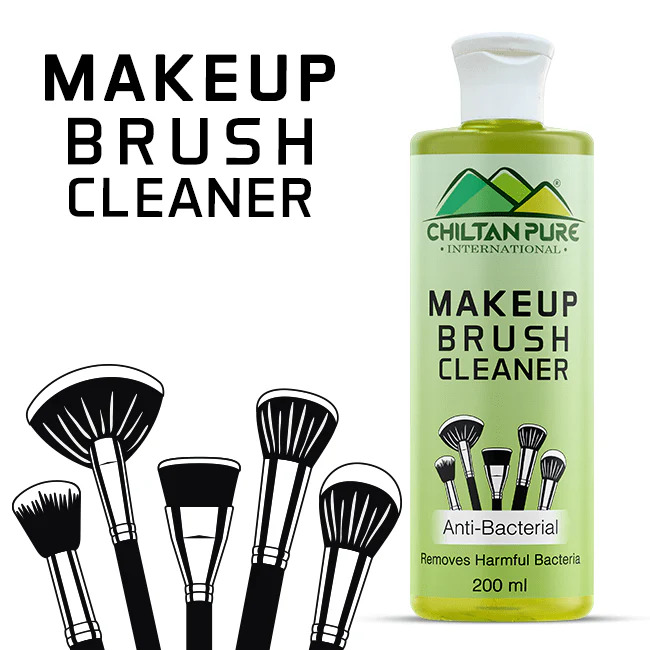Anti-Bacterial Makeup Brush & Puff Cleaner - Chiltan Pure 