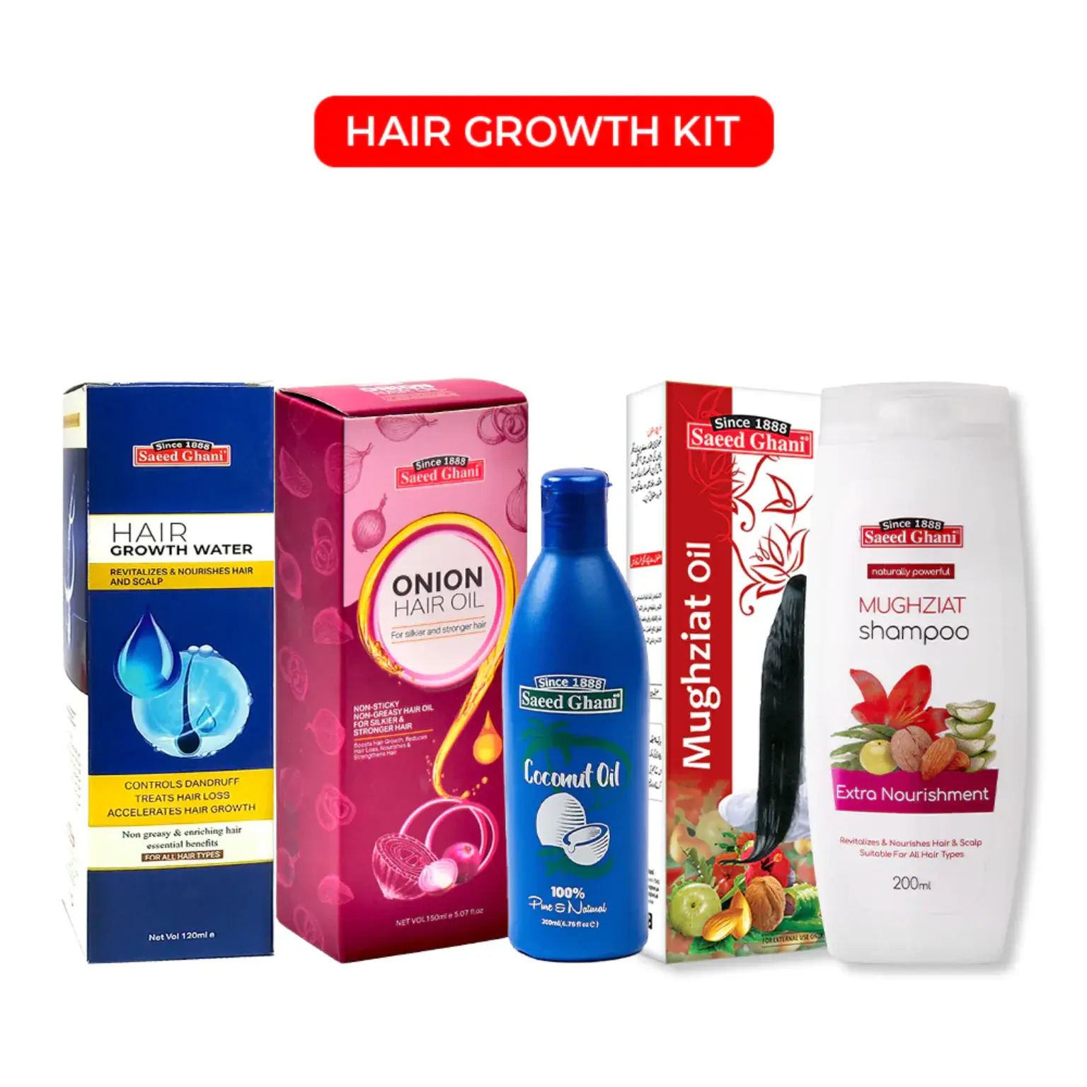 Hair Growth Kit -  Saeed Ghani