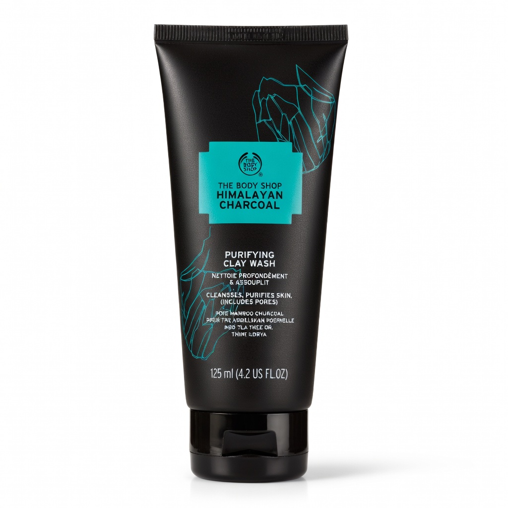 Himalayan Charcoal Purifying clay wash - The Body Shop