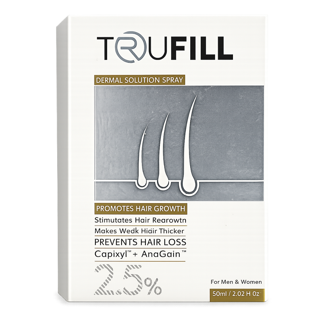 Trufill Hair Spray 2.5% – 60ml - Glitz