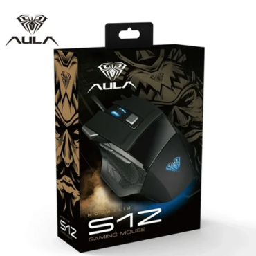 AULA S12 Black RGB Gaming Mouse - Naik Computers