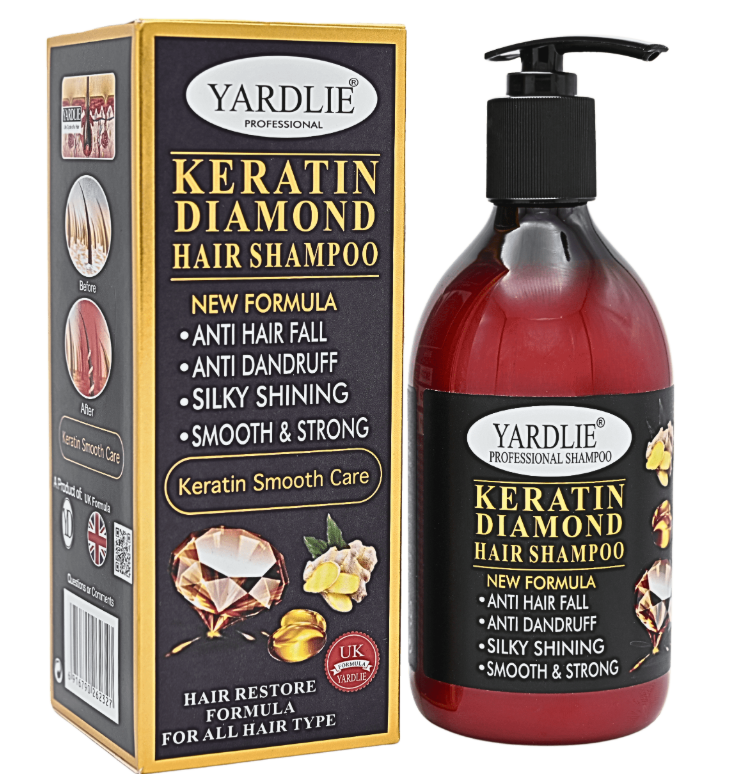 Keratin Diamond Hair Shampoo - Yardlie Professional