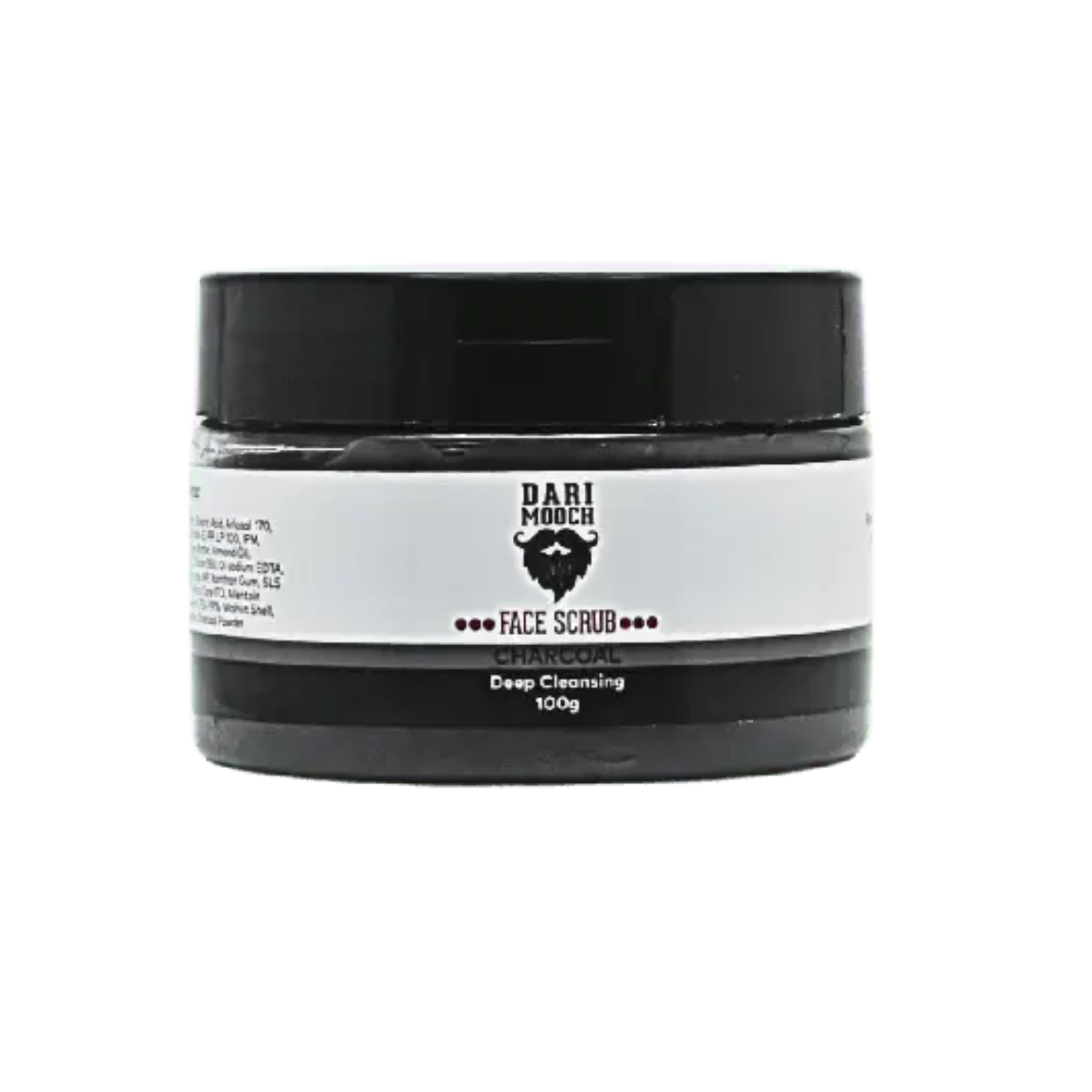 Charcoal Face Scrub - Dari Mooch 