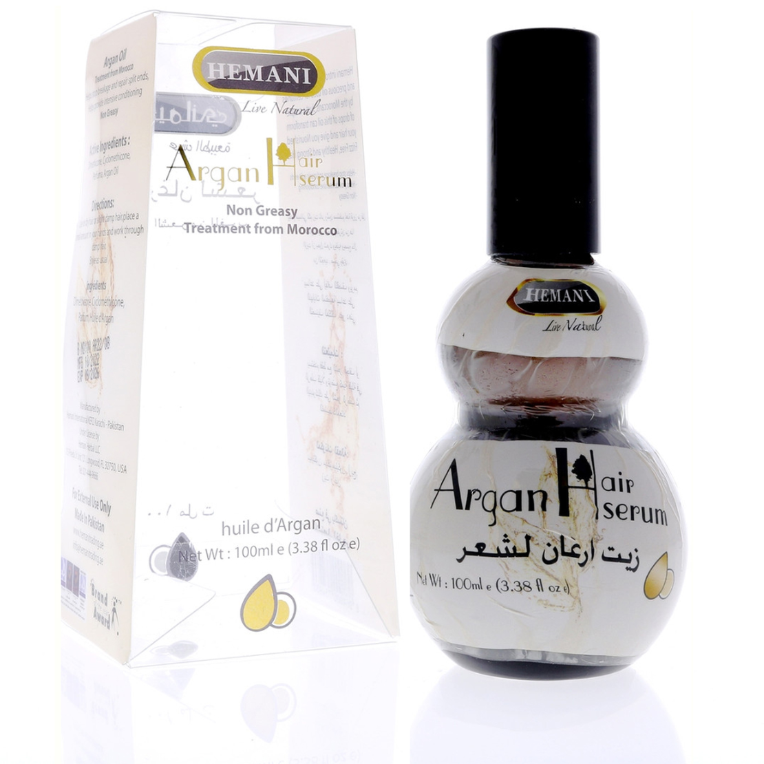Argan Hair Serum - Hemani Herbal