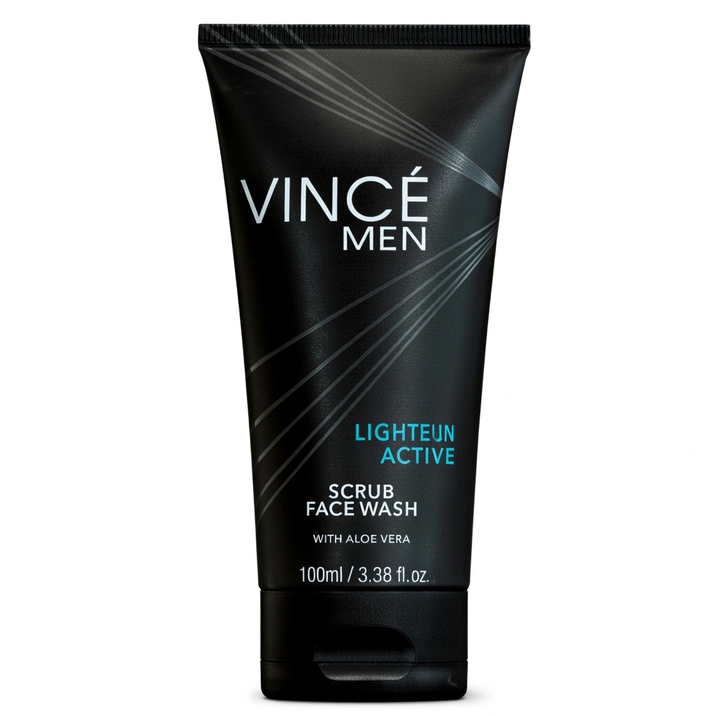 Lightnix Active Scrub Face Wash - Vince Care