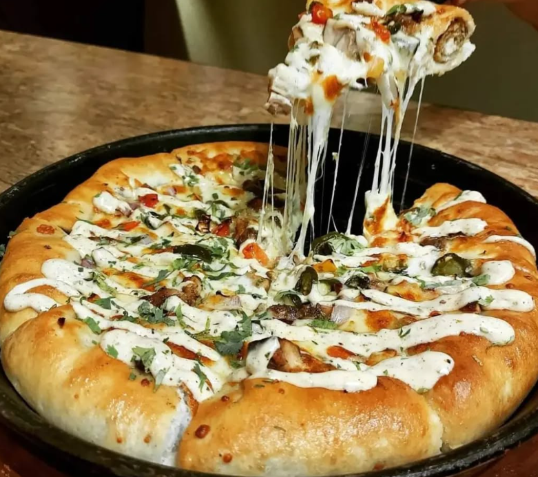 NEMATOON SPECIAL Stuff Kebab pizza