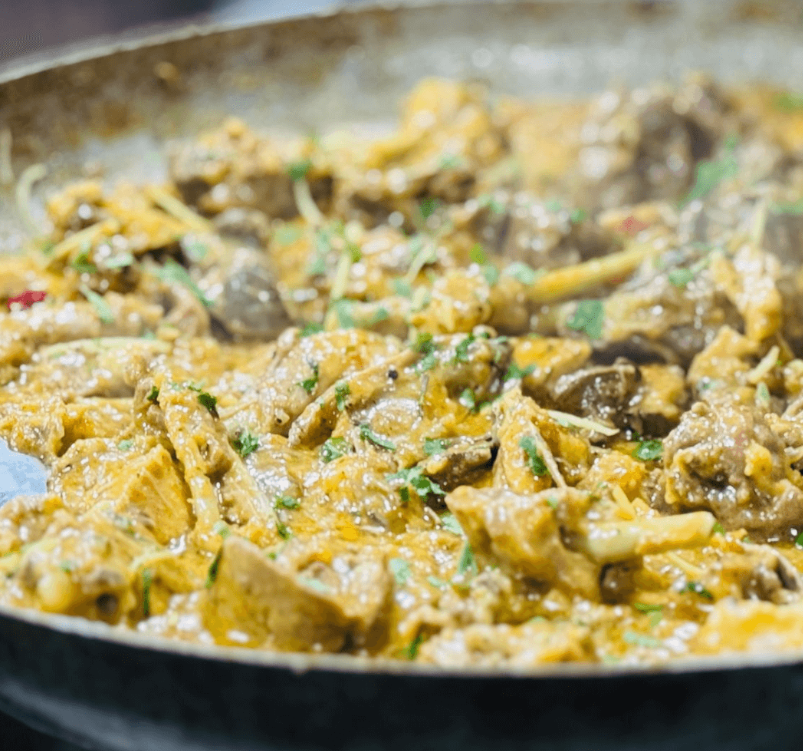 Mutton Karahi White -Nematoon