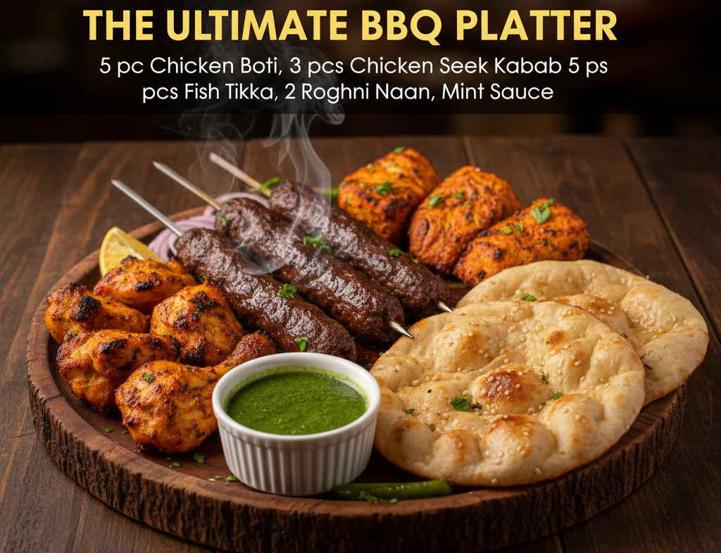 Nematoon BBQ Platter (2 Person) - Nematoon
