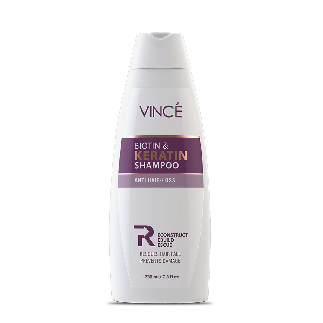 Biotin & Keratin Shampoo - Vince Care 